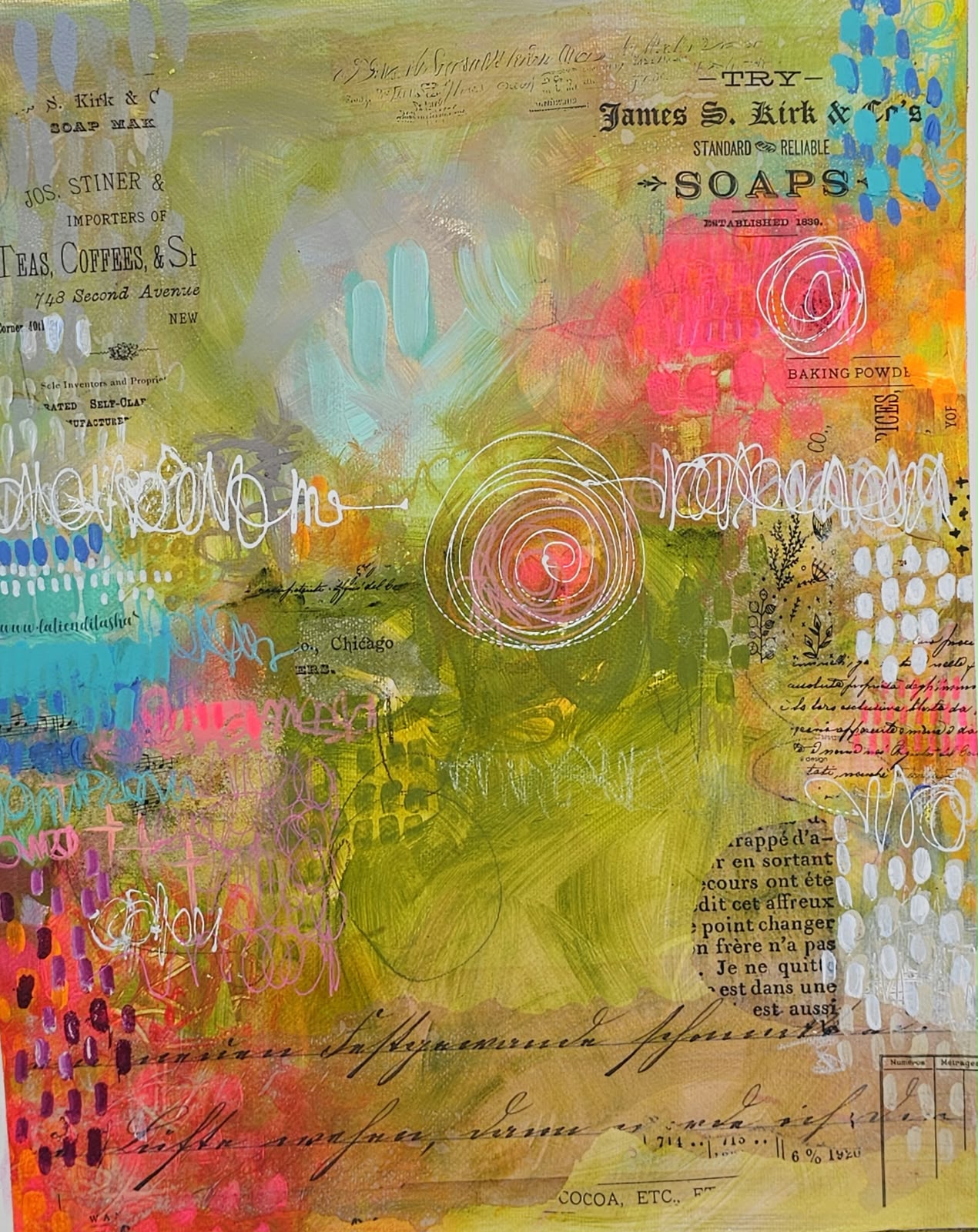 Obra original de Liliana Silva, selección 11